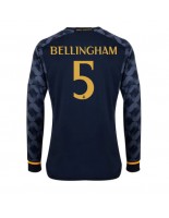 Real Madrid Jude Bellingham #5 Vieraspaita 2023-24 Pitkähihainen